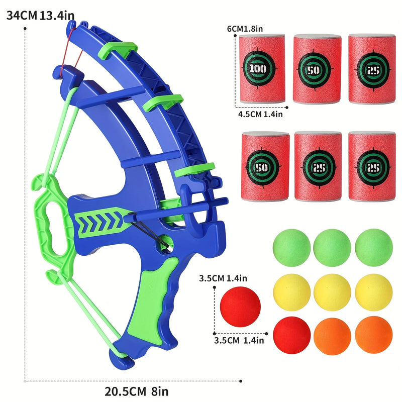 1Set Soft Bullet Shooting Target Toy, Educational Shooting Soft Bullet Game Toy