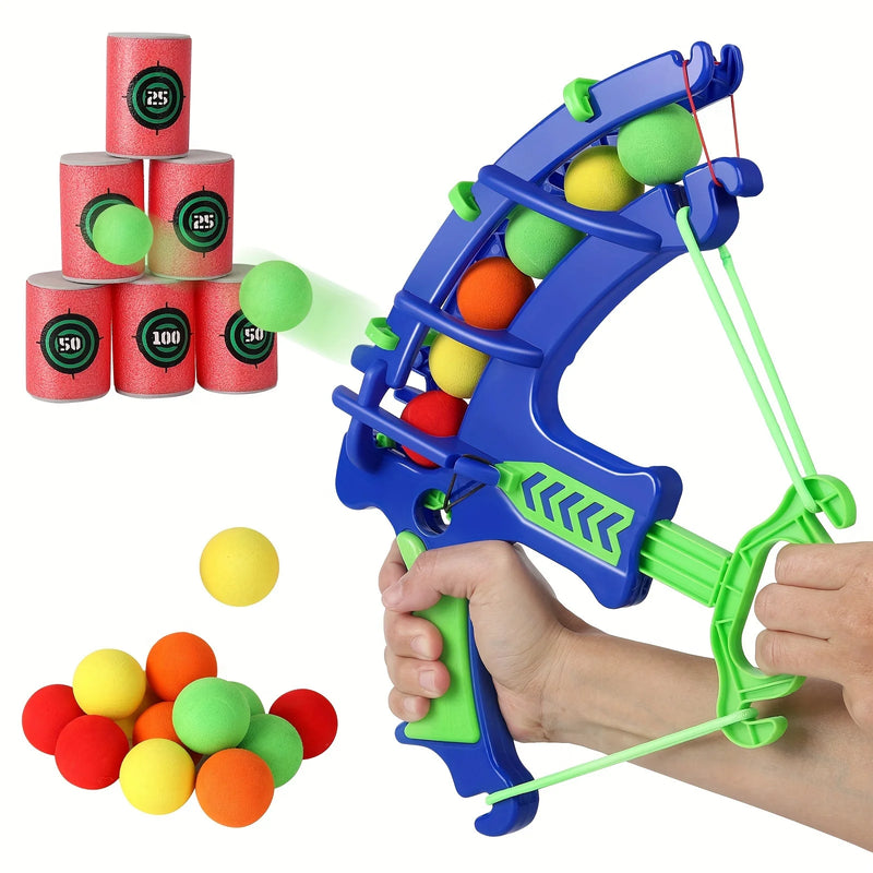 1Set Soft Bullet Shooting Target Toy, Educational Shooting Soft Bullet Game Toy